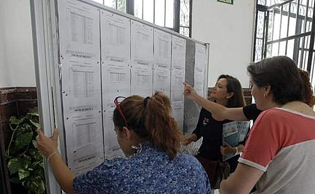 Las listas de admisión de alumnos no publicarán los datos sensibles de las familias