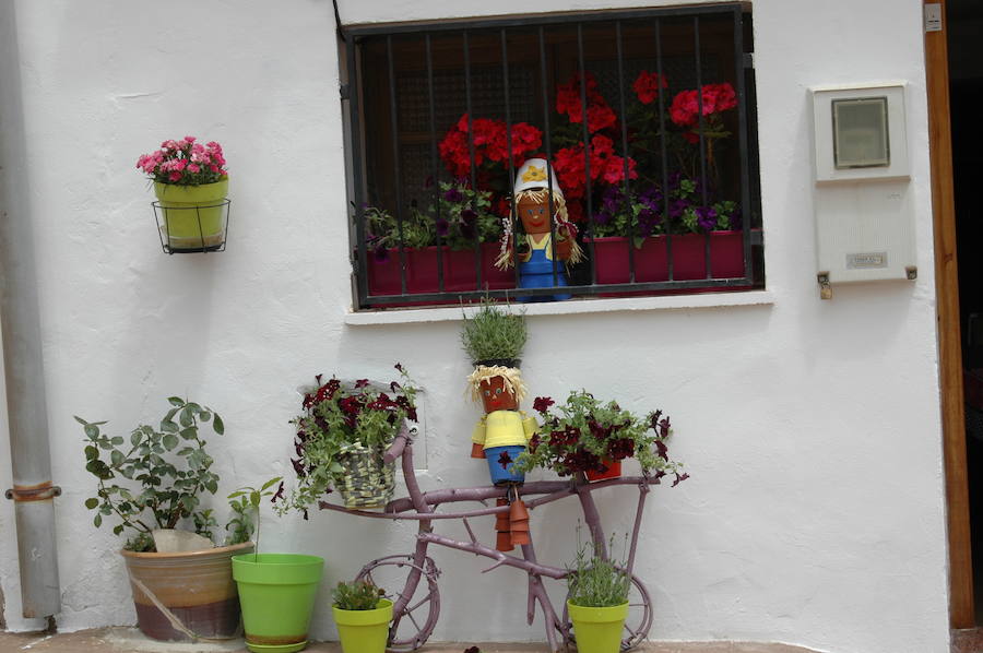 Los aromas y colores de las flores se han adueñado de Aras de los Olmos (Valencia). Durante la primavera, esta localidad situada Los Serranos cubre sus calles, fachadas con cientos de plantas y arte efímero. La exposición de las propuestas presentadas en «Aras en flor» se podrá visitar hasta el 30 de junio Los diseñadores de paisajes han tenido que defender la sostenibilidad, belleza y creatividad de la propuesta. Además de combinar flores y plantas con materiales del entorno utilizados históricamente por los vecinos y vecinas. Esta pequeña localidad del interior de la Comunitat Valenciana aguarda entre montes como un remanso de paz que fue poblado por íberos, romanos y árabes, Incluso, formó parte de la Orden de Montesa en 1318. Y todas estas culturas se han quedado guardadas entre sus callejuelas. 