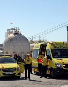 Imagen secundaria 2 - Un trabajador muerto y otro crítico por una fuga de amoniaco en Tarragona