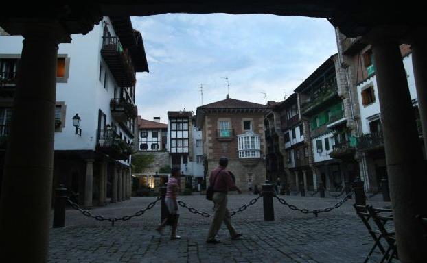 Casco antiguo de Hondarribia.