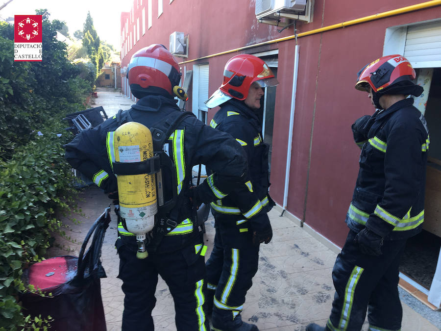 Fotos: Incendio en una residencia de mayores en Benicàssim