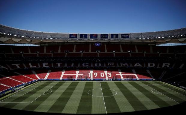 Wanda Metropolitano, estadio en el que se juega la final de la Champions League.