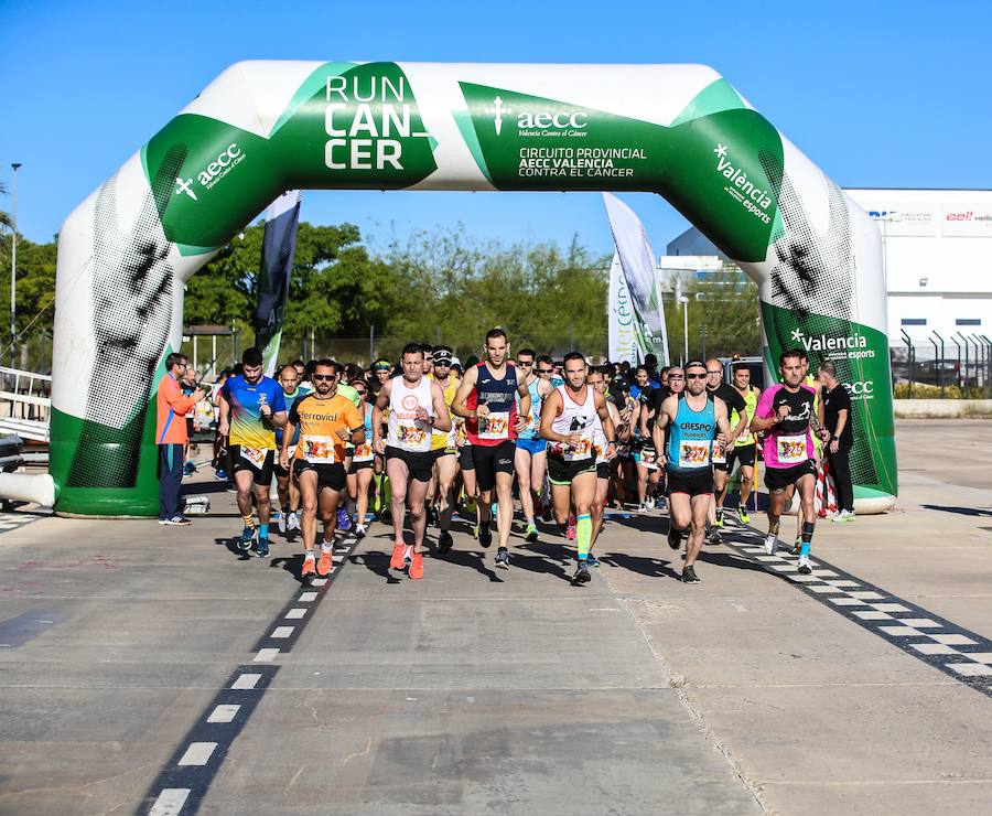 300 personas han participado en esta novedosa prueba dentro del Circuito RunCáncer - AECC Valencia 100% solidario.