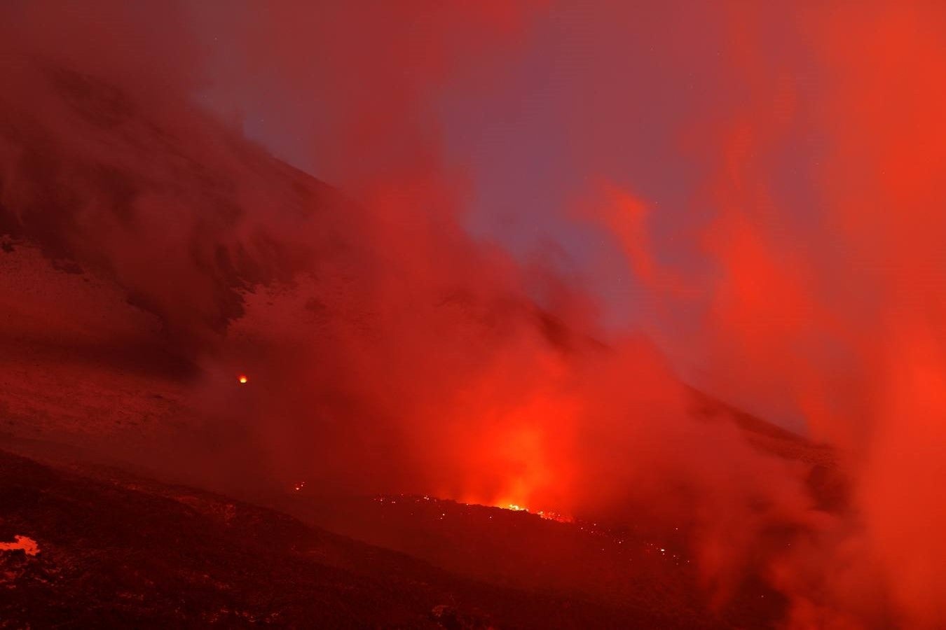 Fotos: El volcán Etna entra en erupción