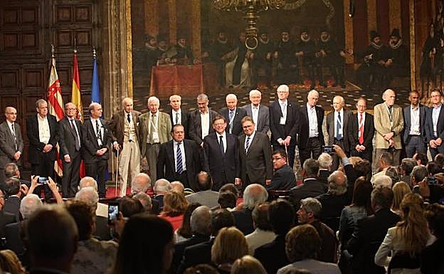 Los jurados de los Premios Rei Jaume I. 