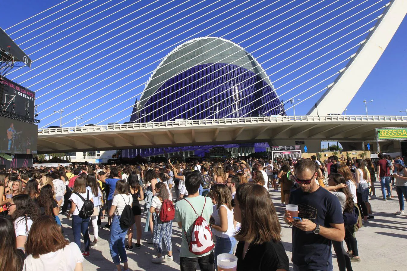 La Ciudad de las Artes y las Ciencias de Valencia acoge este 7 y 8 de junio a miles de fans de la música y a cientos de artistas para dar la bienvenida al verano