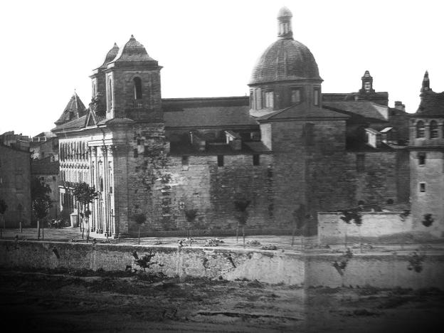 El Palacio del Temple en el siglo XIX. 