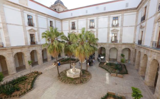 Imagen. Palacio interior del Palacio recién restaurado.