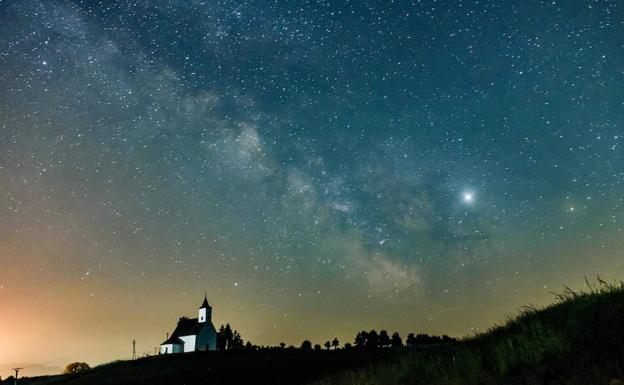 Jupiter en el cielo de Eslovaquia, hace dos días.