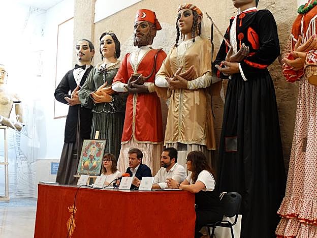 Momento de la presentación de la festividad del Corpus de este año. 