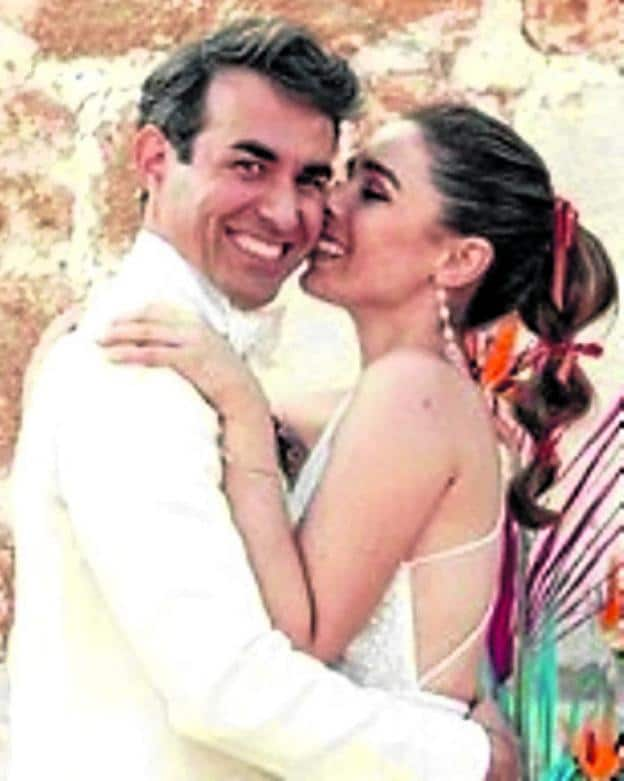 La pareja de actores. 