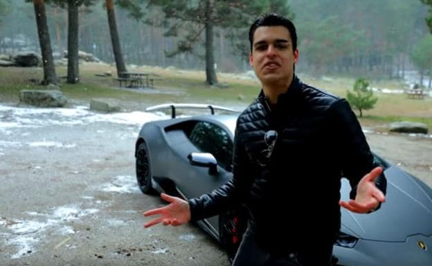 El famoso youtuber Alphasniper97, detenido por conducir un Lamborghini a  228 km/h por una carretera secundaria | Las Provincias