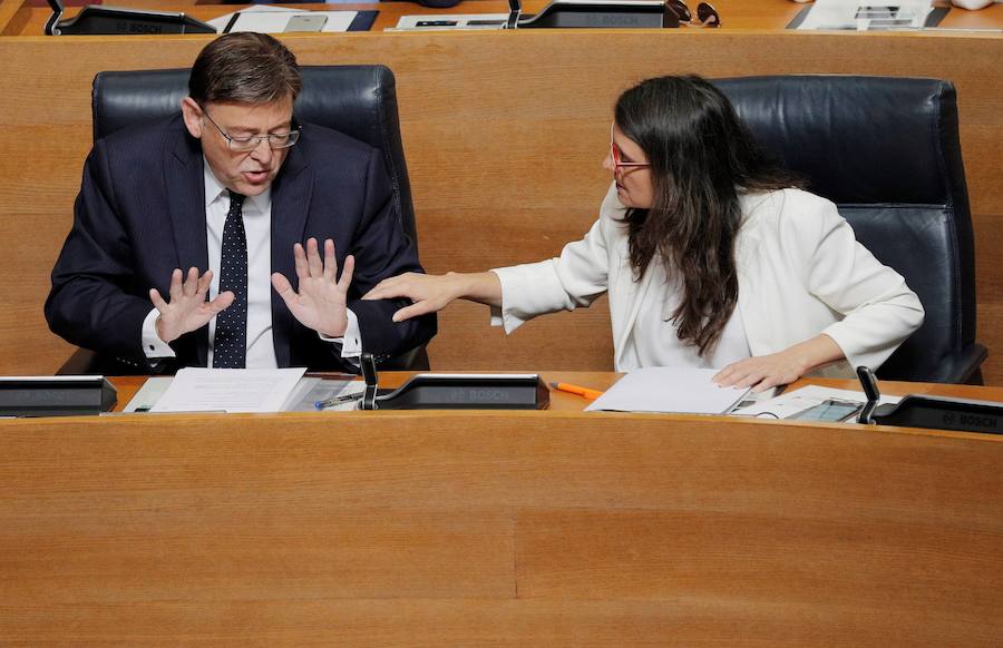 Fotos: Primera sesión de investidura en Les Corts de la X Legislatura