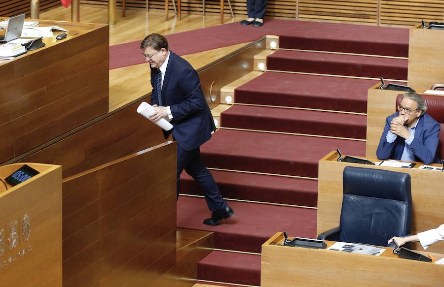 Fotos: Primera sesión de investidura en Les Corts de la X Legislatura