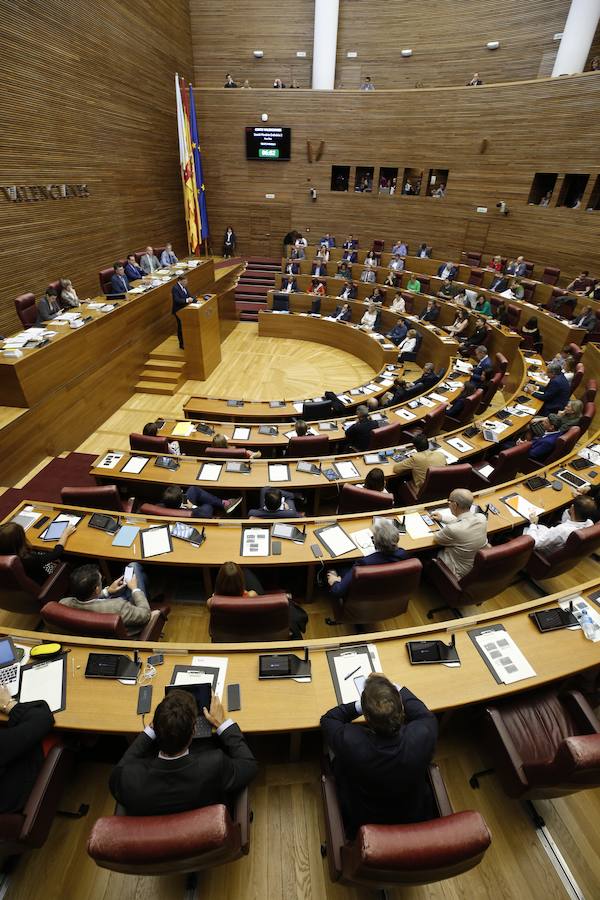 Fotos: Pleno de investidura de Ximo Puig en Les Corts