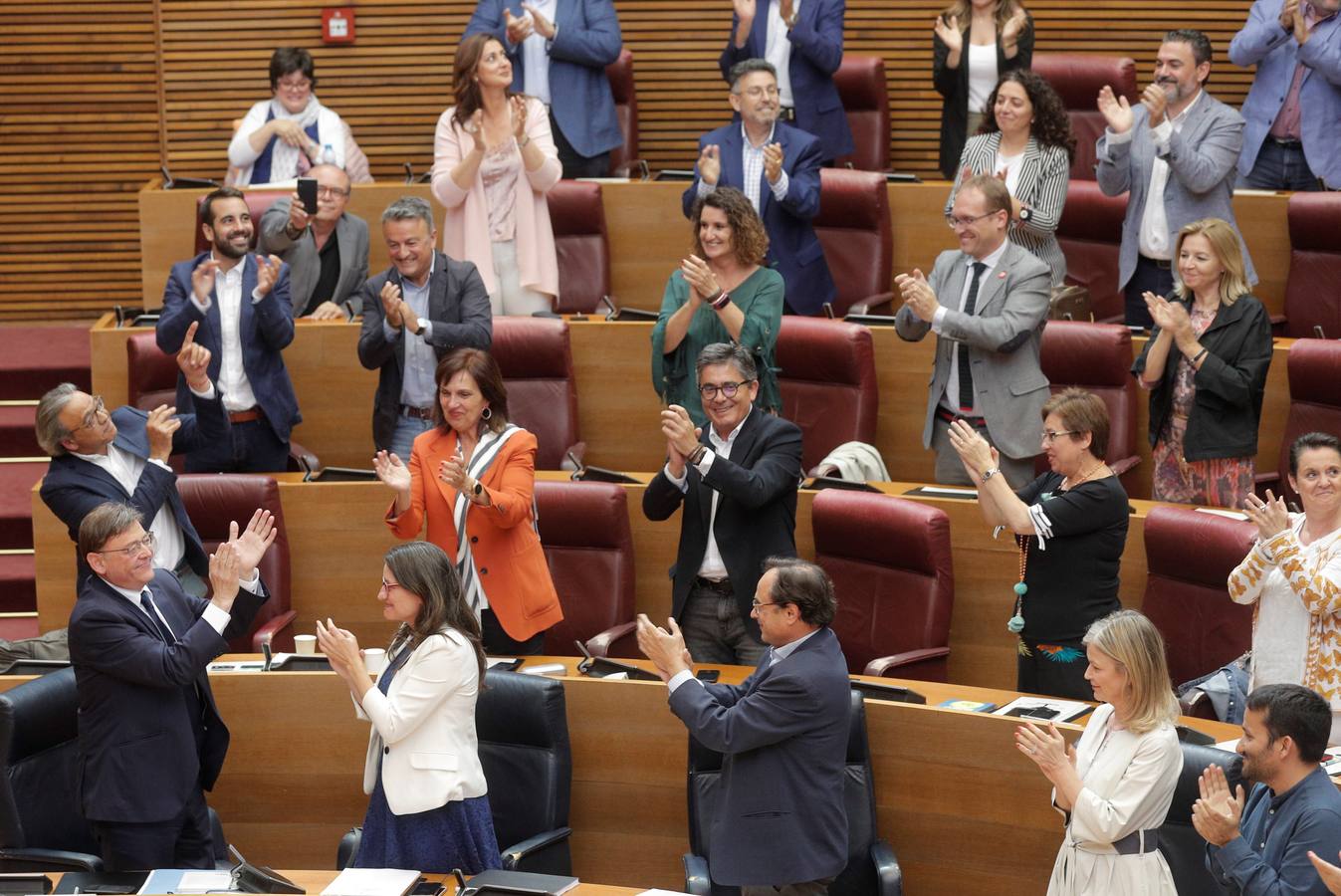 Fotos: Pleno de investidura de Ximo Puig en Les Corts