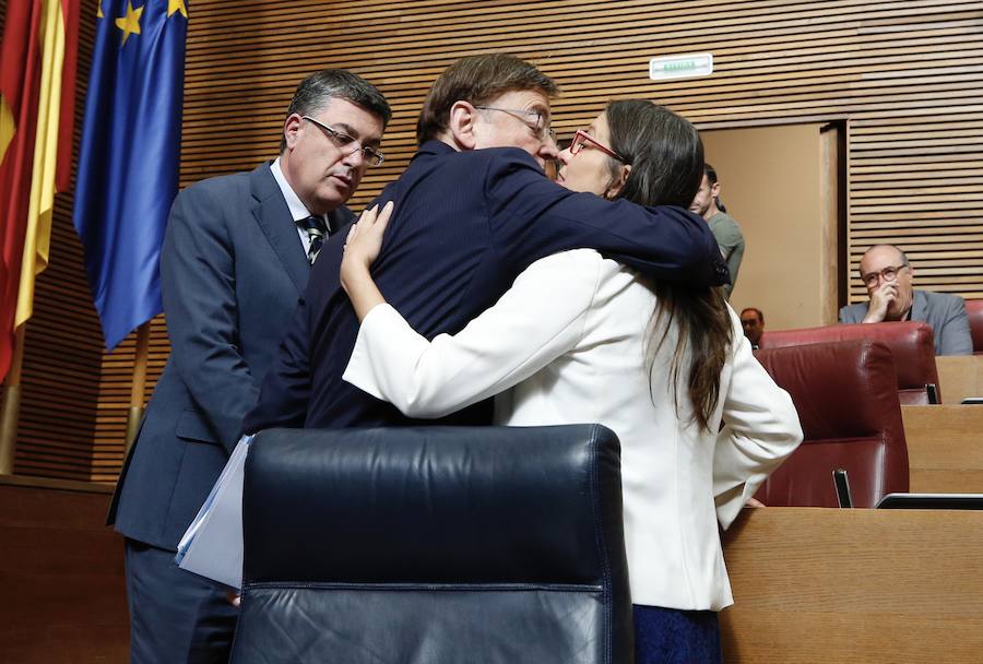 Fotos: Pleno de investidura de Ximo Puig en Les Corts