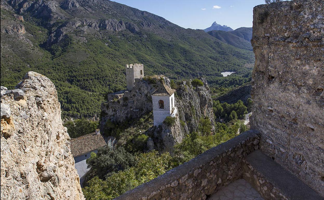 Panorámica de Guadalest.