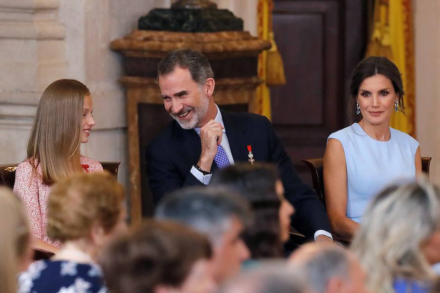 Fotos: Imposición de condecoraciones por el V aniversario del reinado de Felipe VI