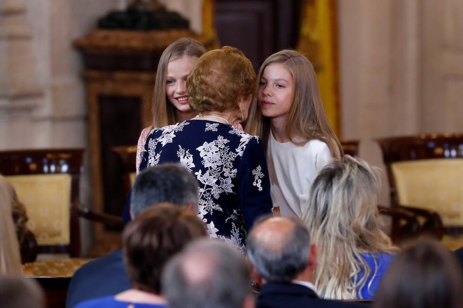 Fotos: Imposición de condecoraciones por el V aniversario del reinado de Felipe VI