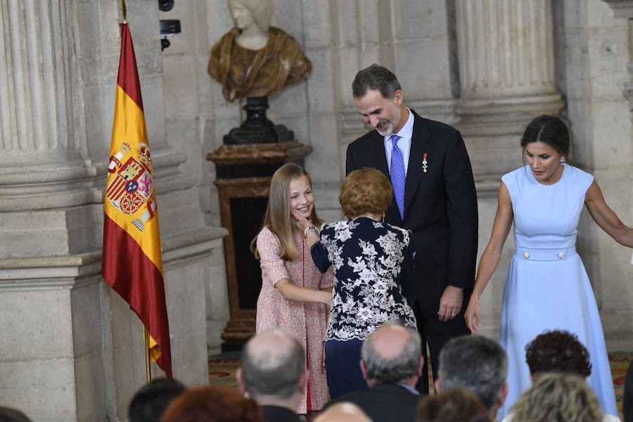 Fotos: Imposición de condecoraciones por el V aniversario del reinado de Felipe VI