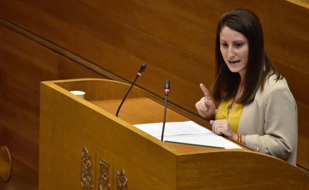 Ana Vega, Síndic de Vox en Les Corts. 