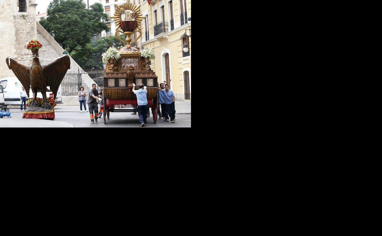 Las Rocas del Corpus 2019: horario y recorrido del paso en Valencia