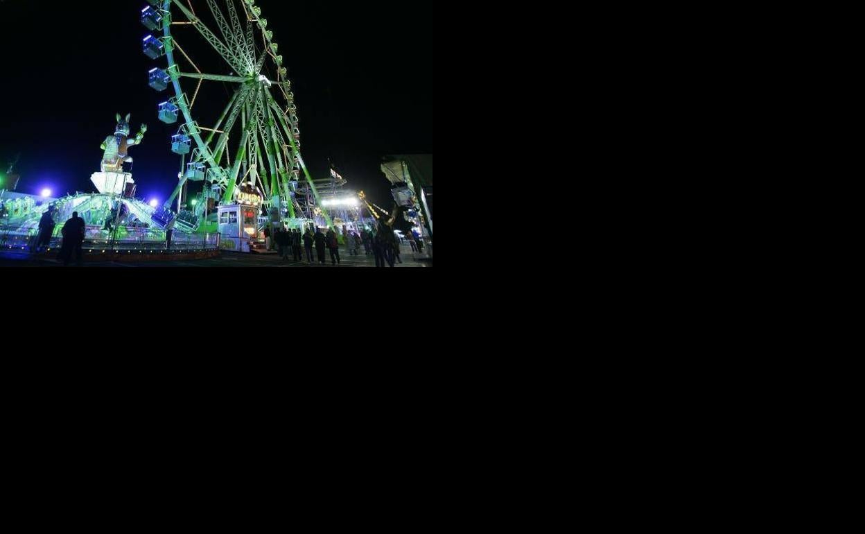 La Feria de Atracciones de verano en Valencia.