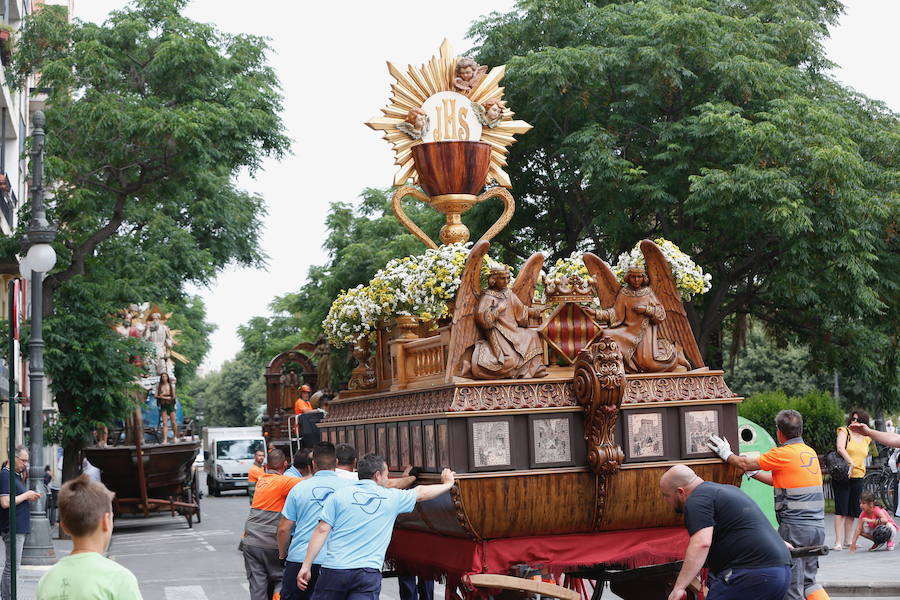Fotos: Corpus Christi 2019 Valencia: Las Rocas ya están en la calle