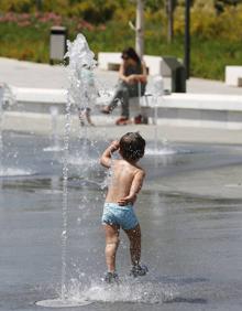 Imagen secundaria 2 - Las fuentes del Parque Central, un refugio en Valencia contra la ola de calor