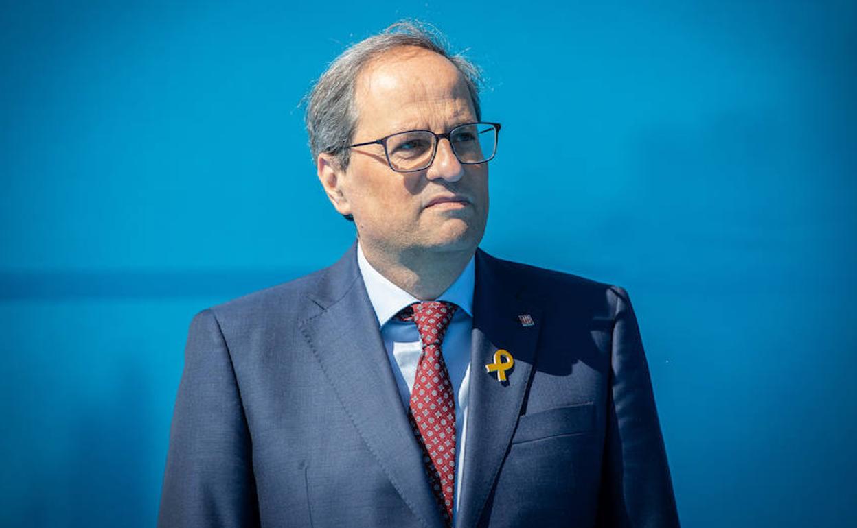 El presidente de la Generalitat de Cataluña, Quim Torra.