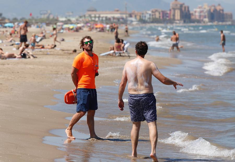 El Ayuntamiento de Alboraya ha prohibido el baño tras detectar niveles elevados de parámetros microbiológicos