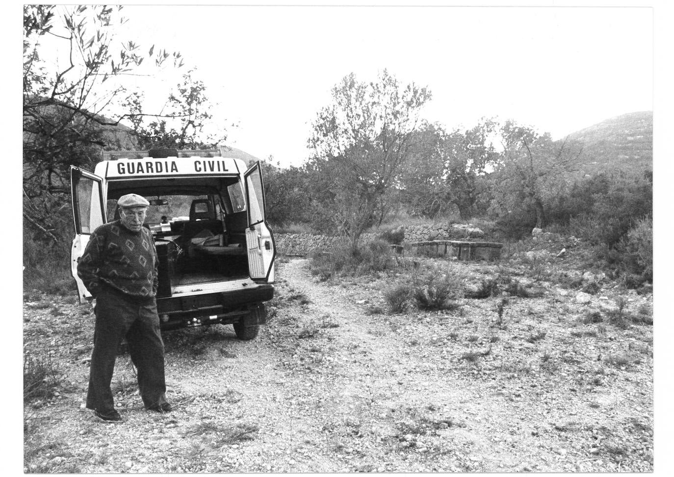 Hallazgo de la fosa el 27 de enero de 1993.