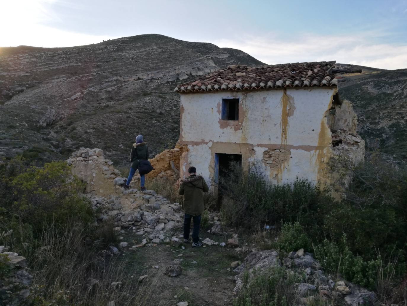 Estado actual del lugar en el que fueron halladas Miriam, Toñi y Desirée.