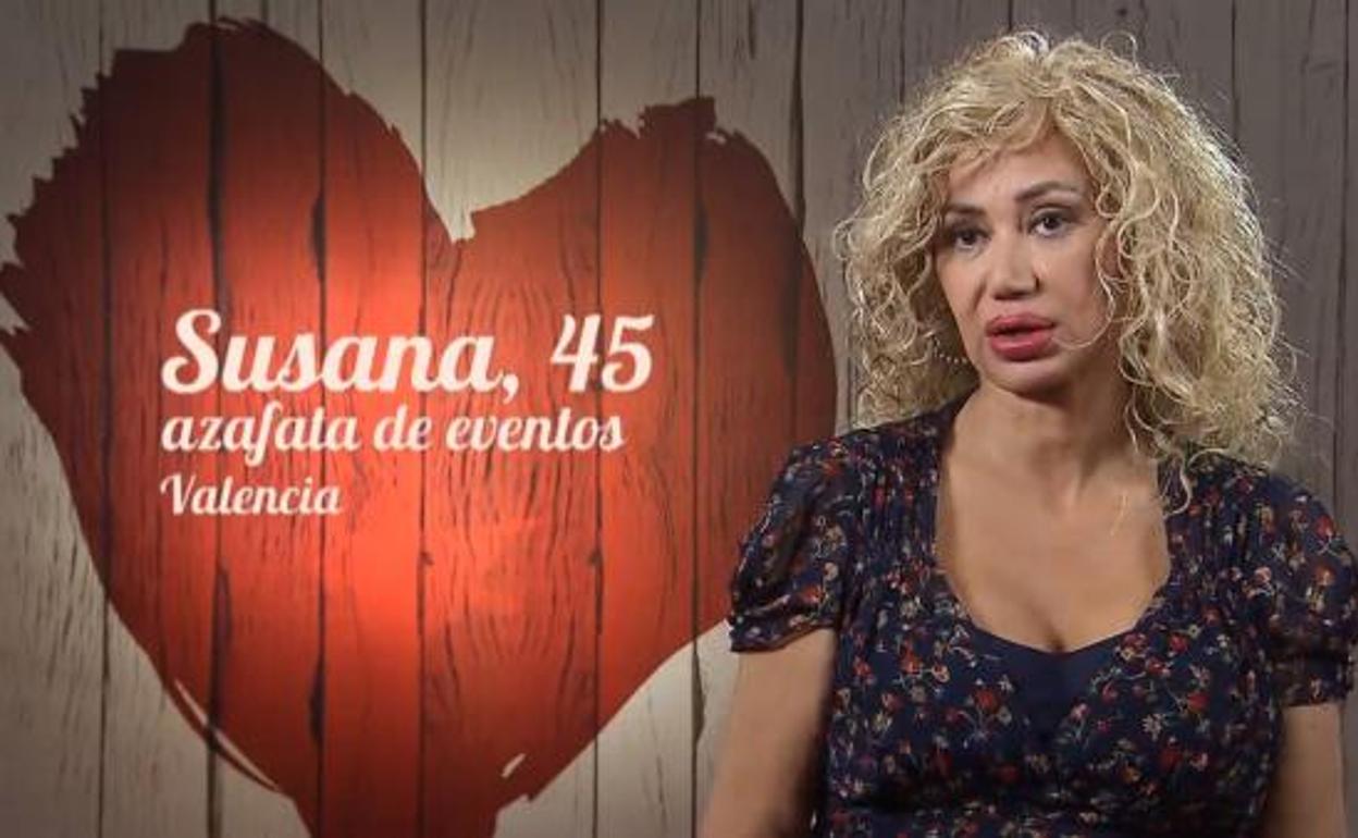 Susana, última valenciana en acudir a 'First Dates'.