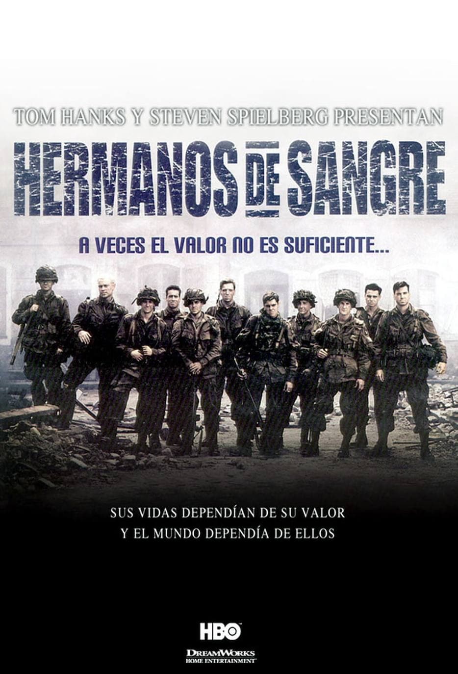 Hermanos de sangre (2001). Miniserie de 10 capítulos sobre la 'Easy Company', un batallón estadounidense que luchó en Europa en la 2ª Guerra Mundial.  Nota IMDb: 9,4 .
