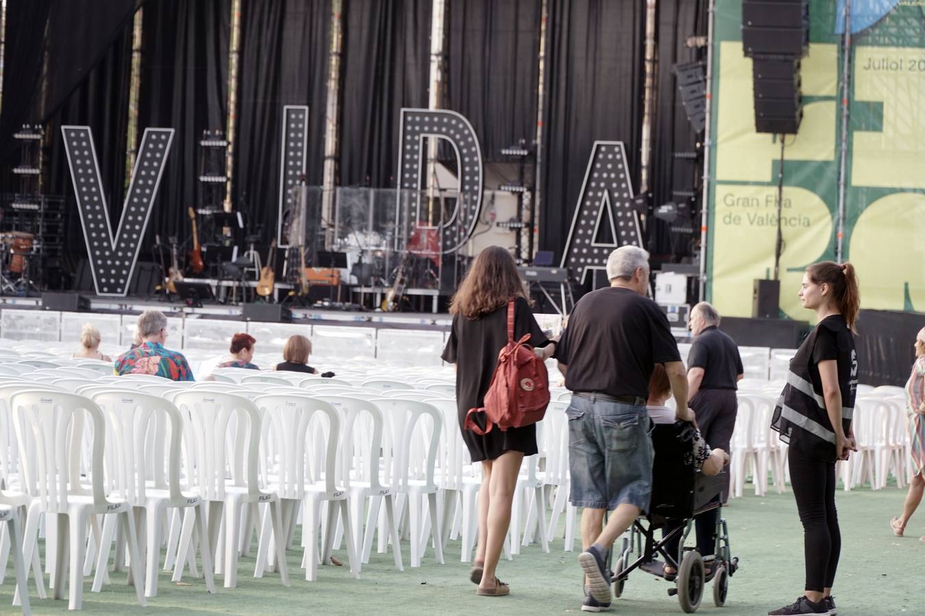 Fotos: Ana Belén encandila Valencia en la Feria de Julio