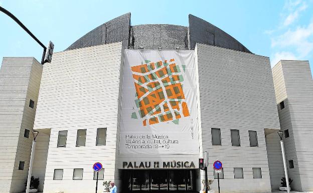 El Palau de la Música, sumido en la incertidumbre, está cerrado desde el sábado y sin programación. 