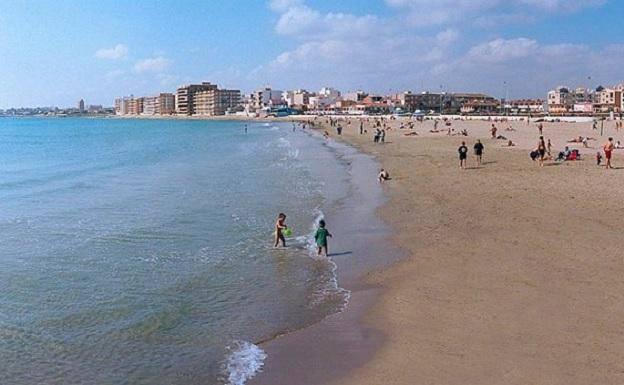 Playa de los Náufragos de Torrevieja