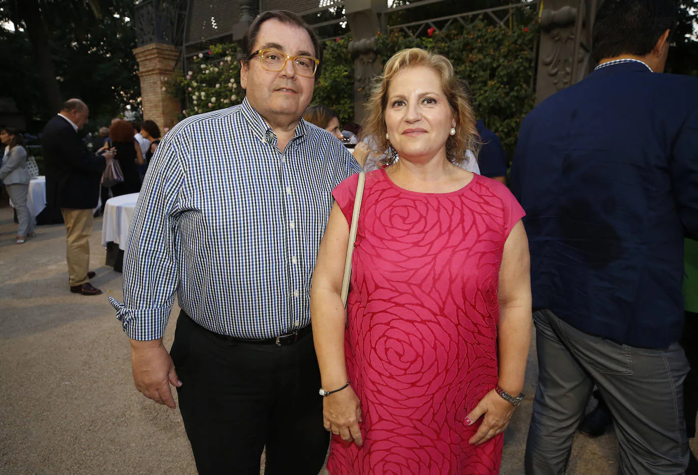 Ex consellera. Mª Ángeles Ramón Llin y su marido, Alfredo Pascual, ex subdirector del Palau de la Música. 