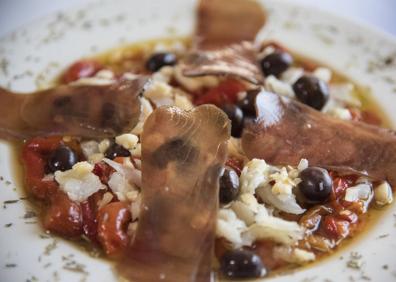 Imagen secundaria 1 - Algunos platos del menú del restaurante La creu de Conca