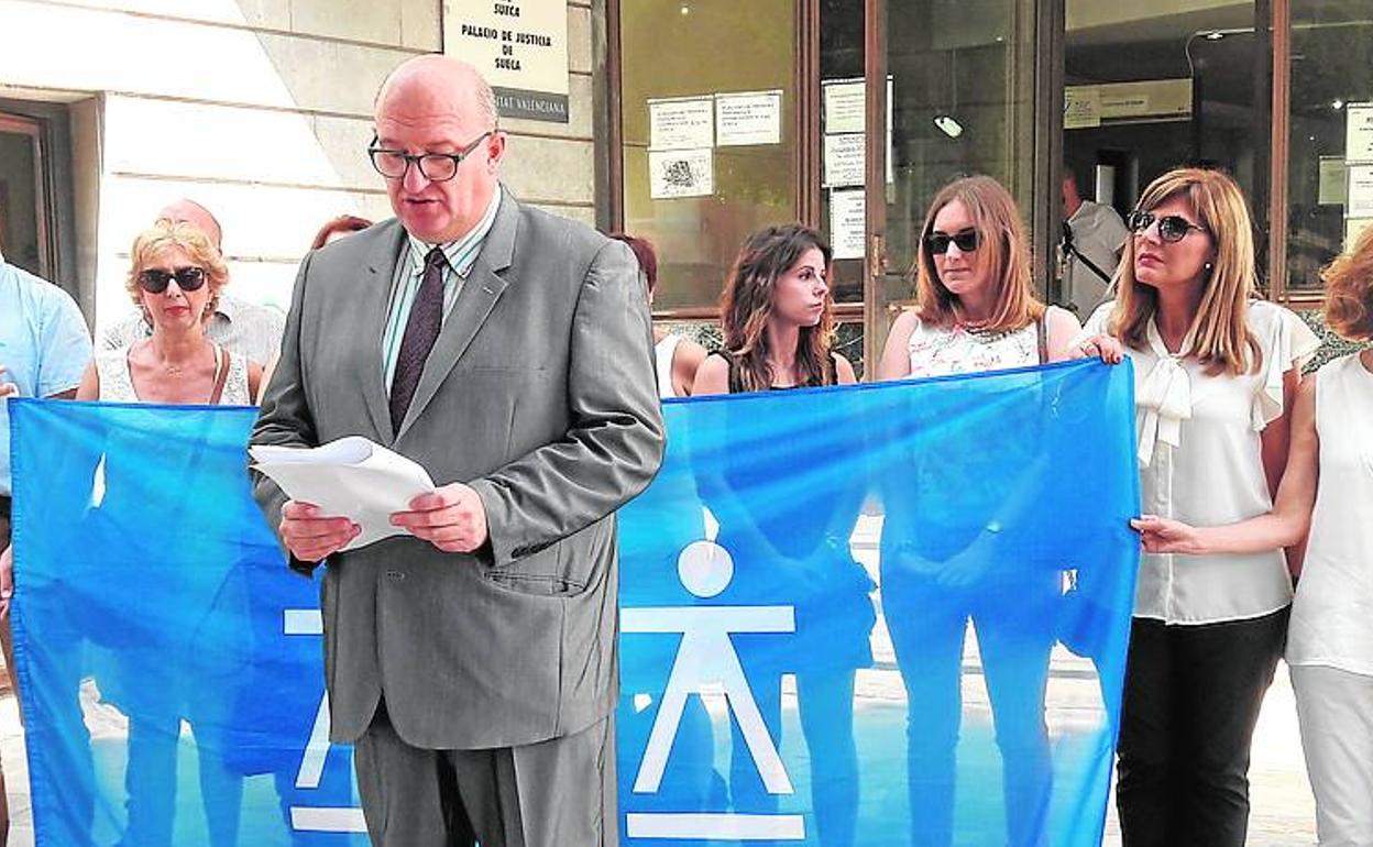 Un acto anterior del Colegio de Abogados de Sueca.