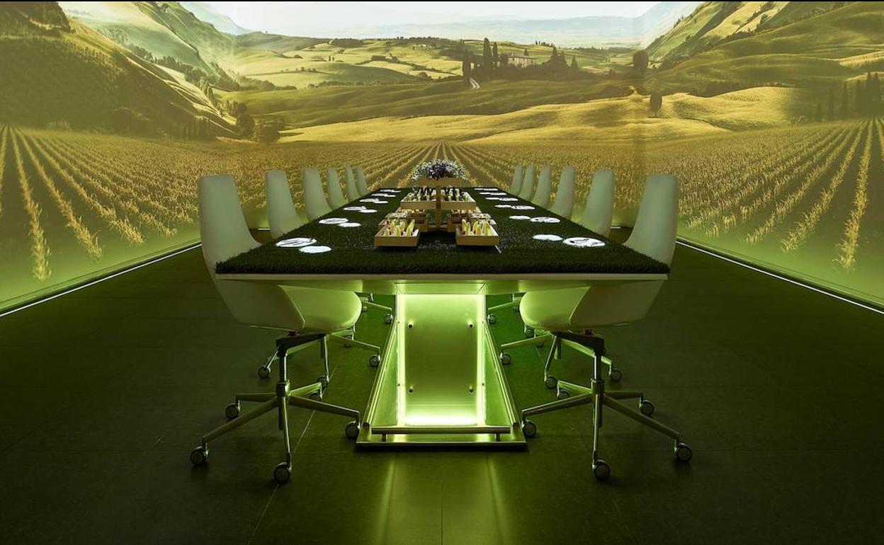 Comedor de Sublimotion. 