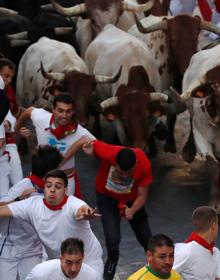 Imagen secundaria 2 - San Fermín 2019 | Sigue en directo el encierro de sanfermines del jueves 11 de julio. San Fermín 2019 en vivo por televisión