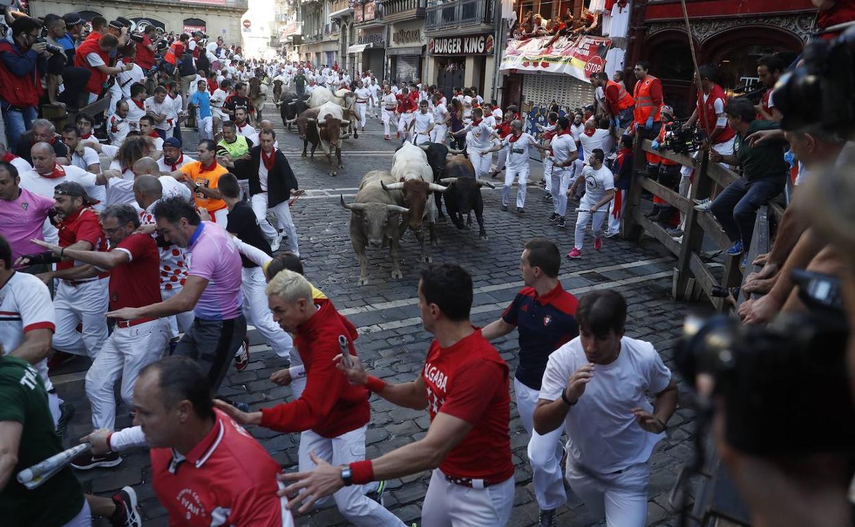 Encierro del viernes 12 de julio.