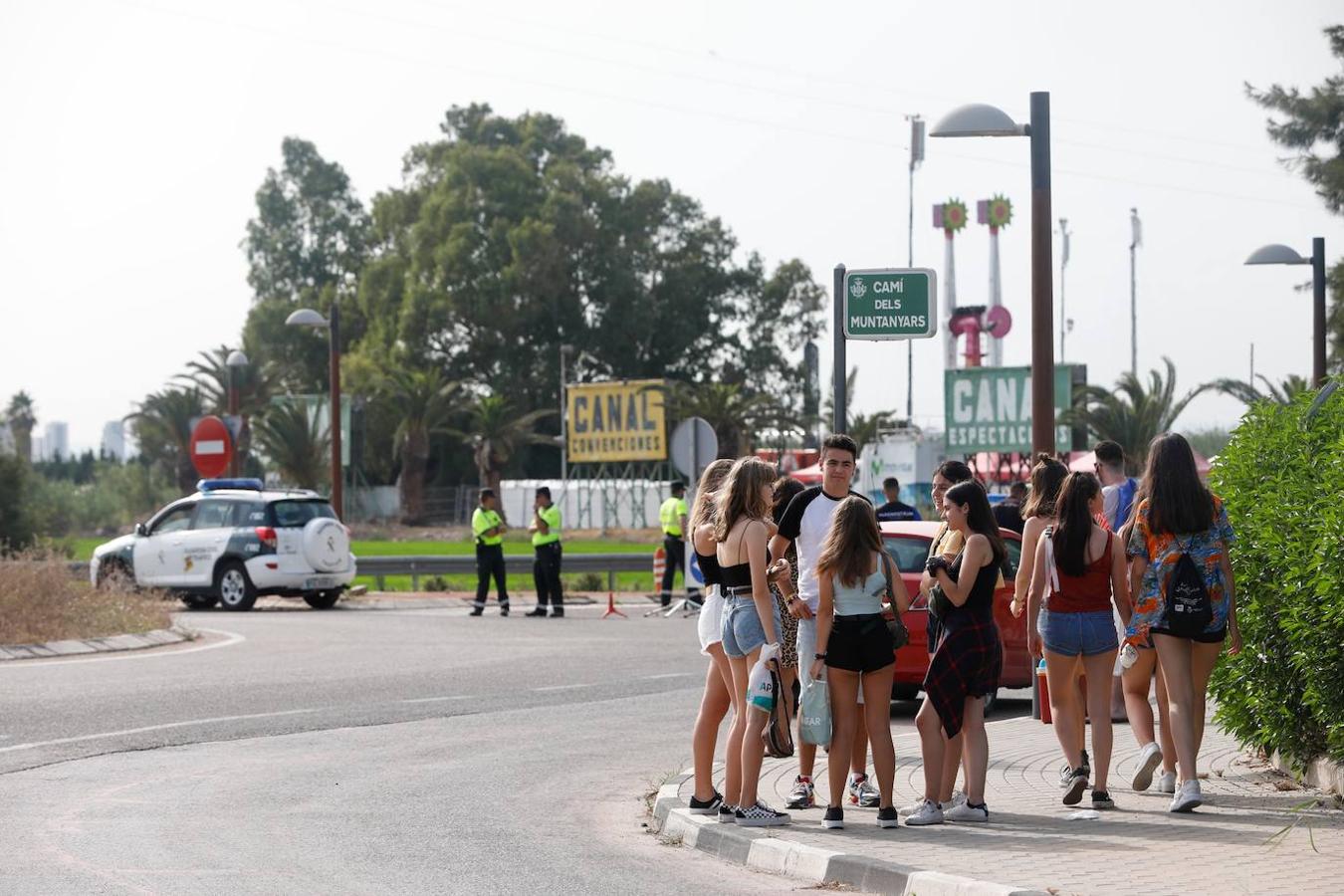 Fotos: Preparativos del festival Marenostrum 2019