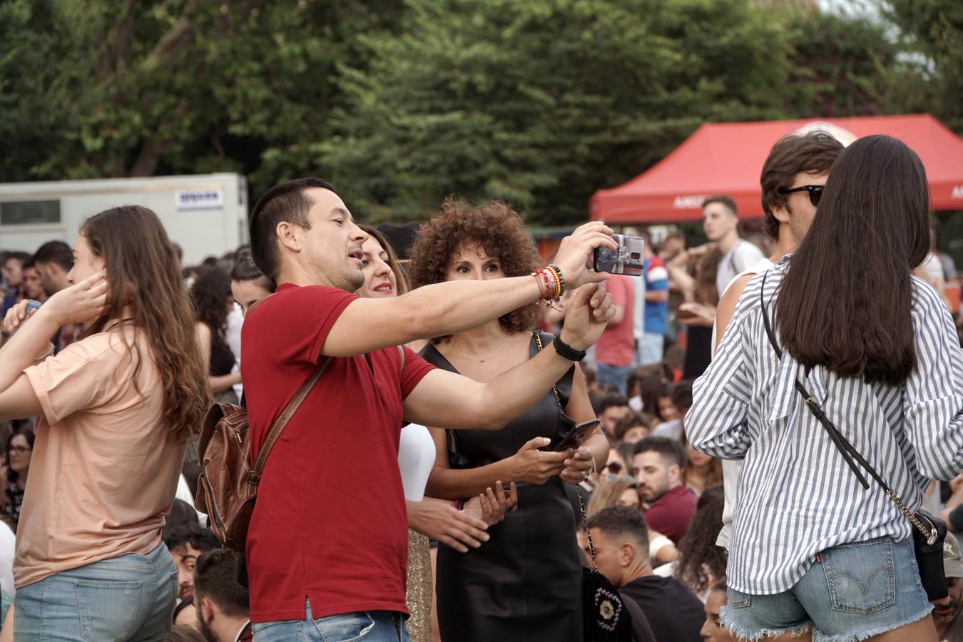 El artista ha presentado 'Nuclear' este viernes en los Conciertos de Viveros de Valencia.