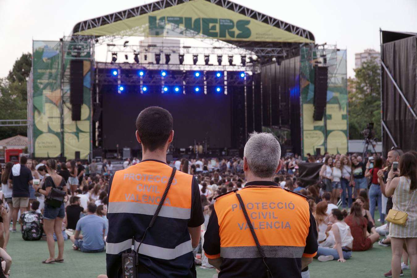 El artista ha presentado 'Nuclear' este viernes en los Conciertos de Viveros de Valencia.