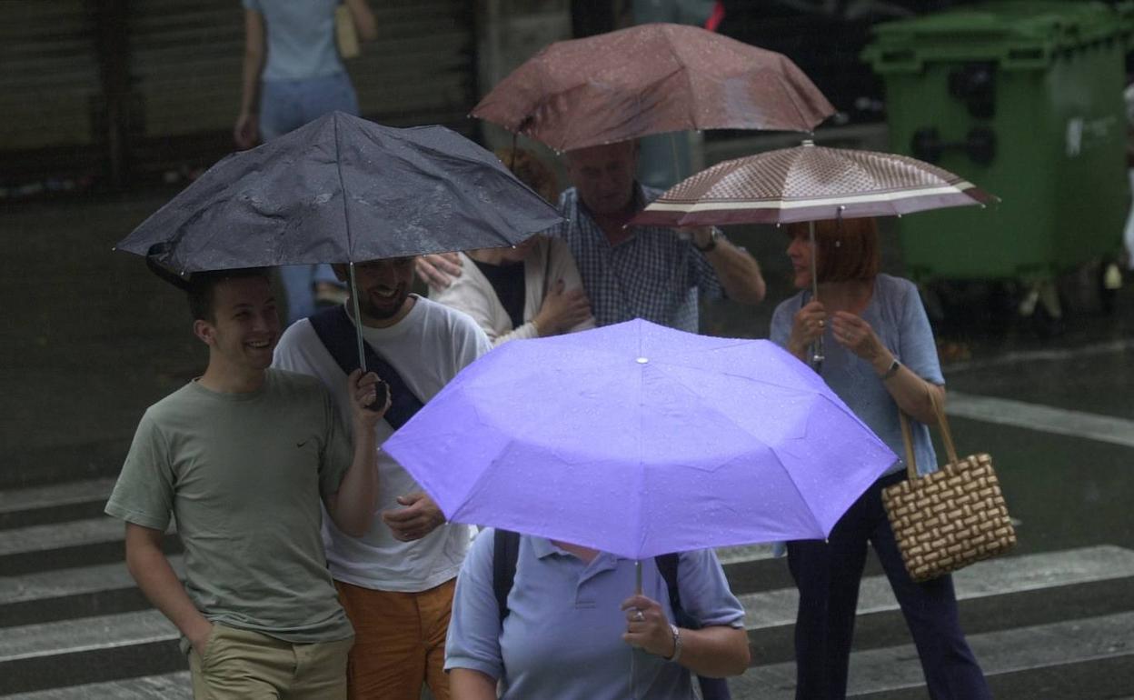 Aemet prevé lluvias en Castellón. 