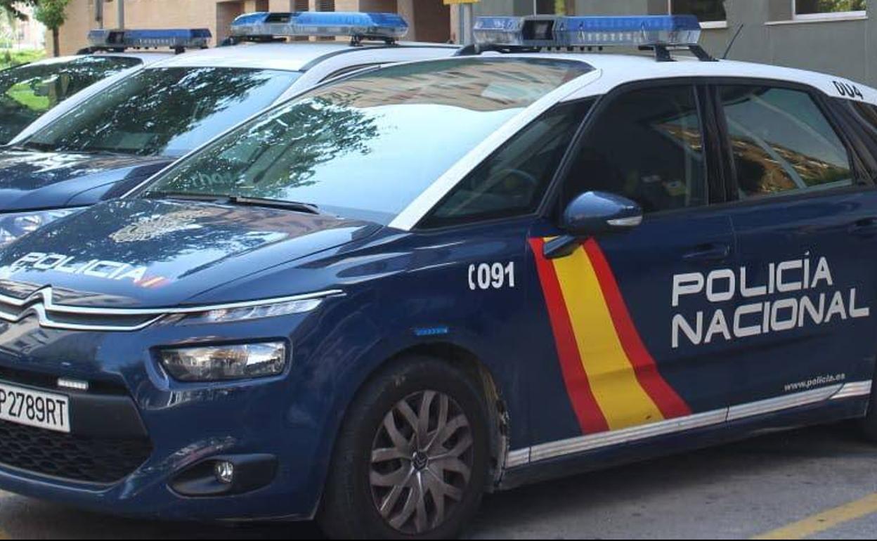 Un vehículo de la Policía Nacional. 